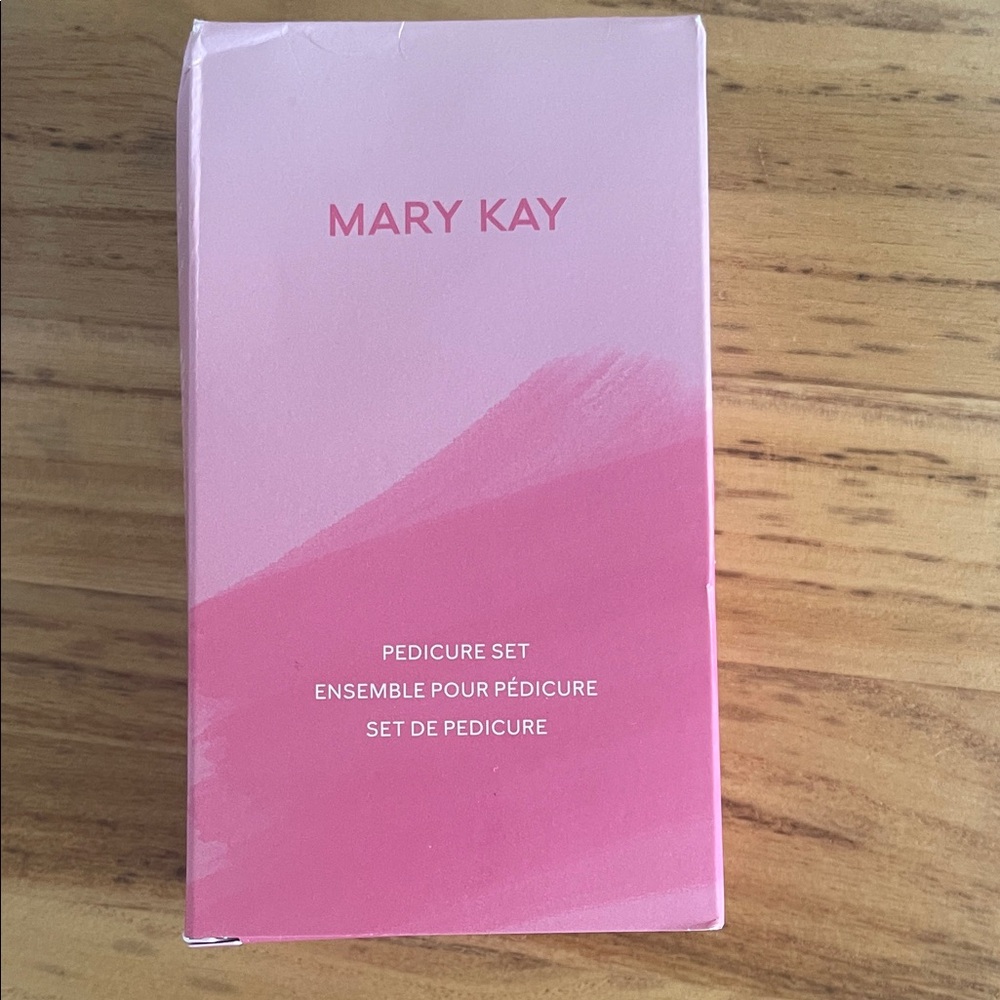 Mary Kay Pink Pedicure Set Box